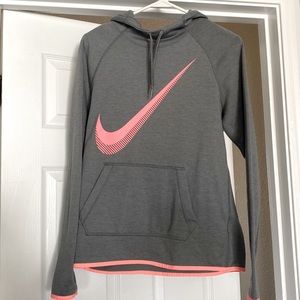 Grey size small Nike hoodie